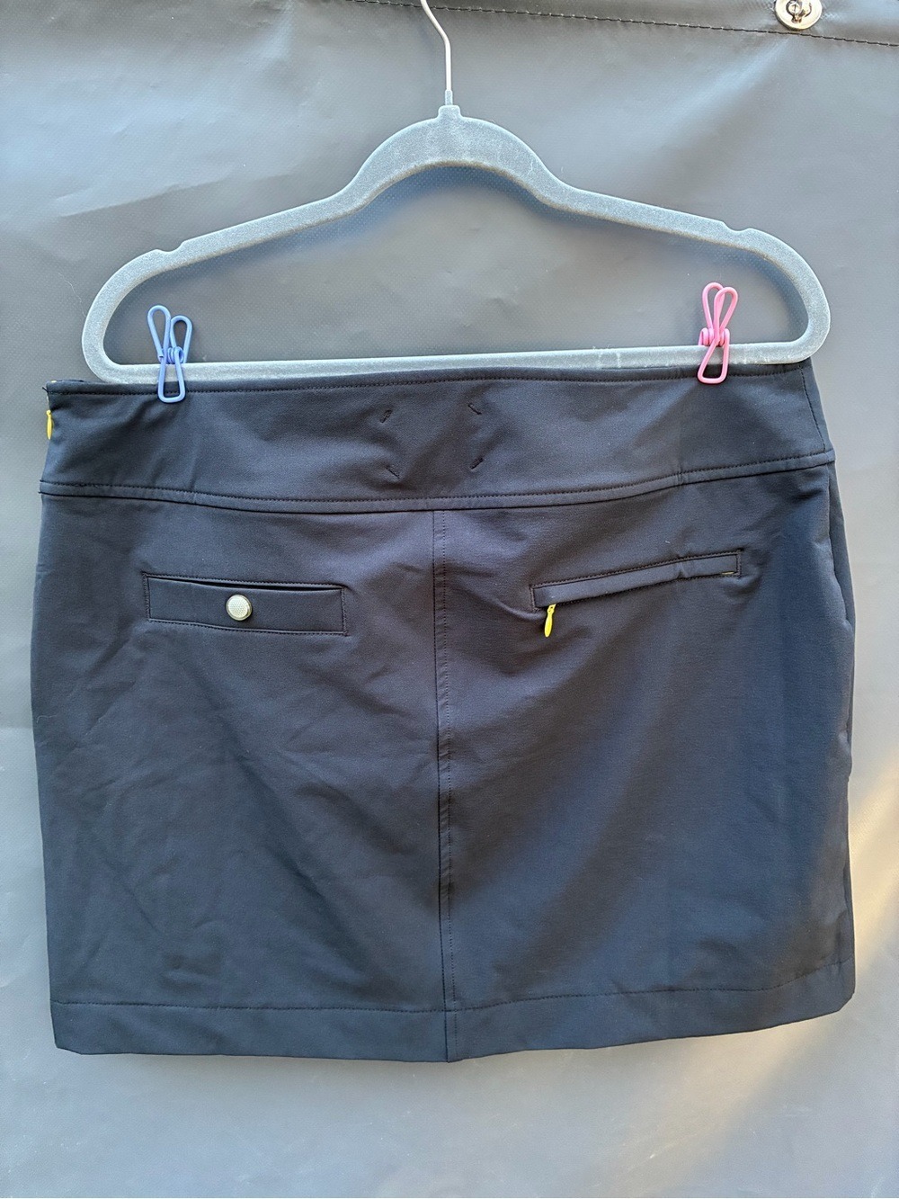 Title Nine Black Pocket Skirt XL - Picture 5 of 6